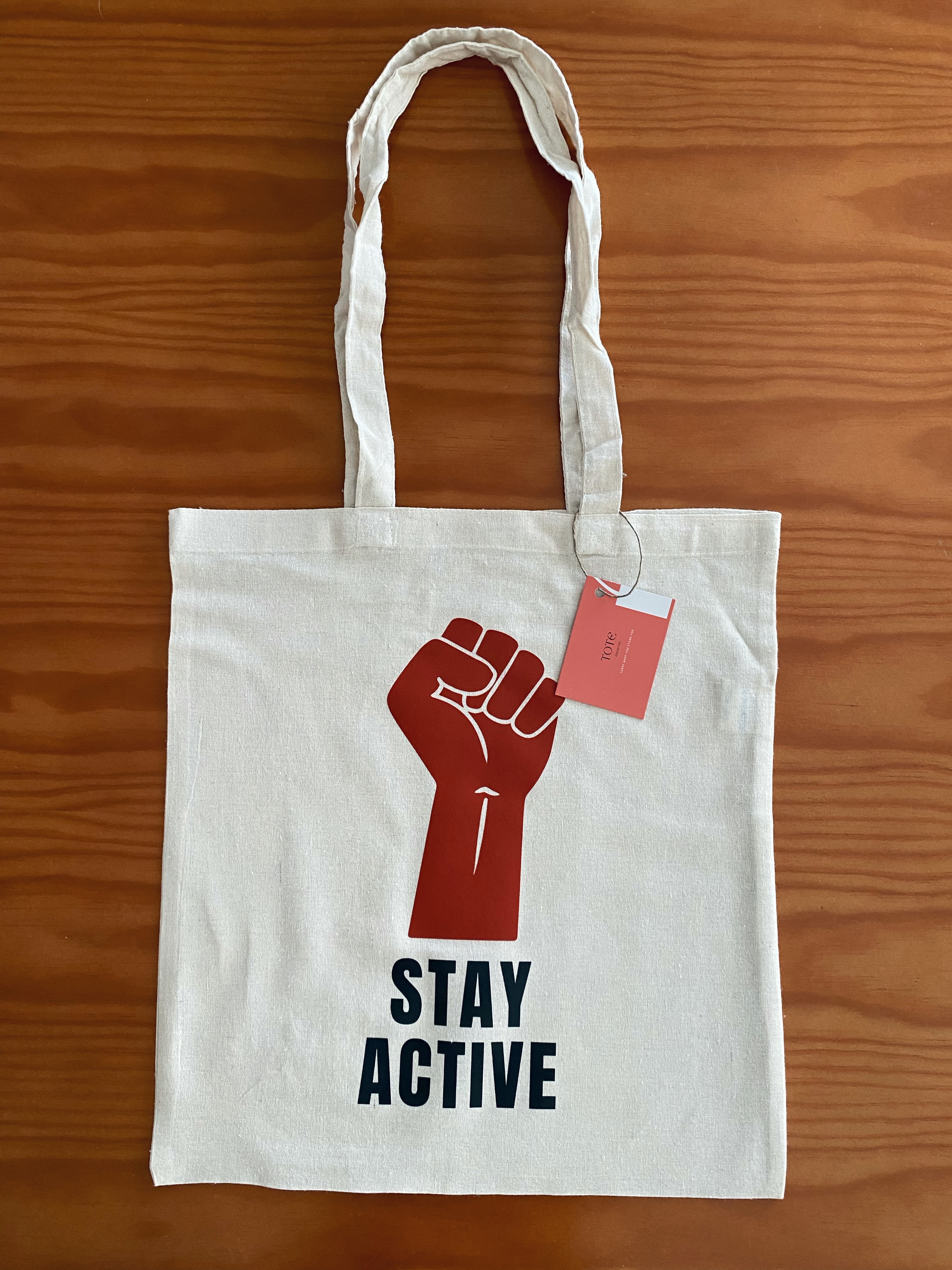 Tote Bag Stay Active